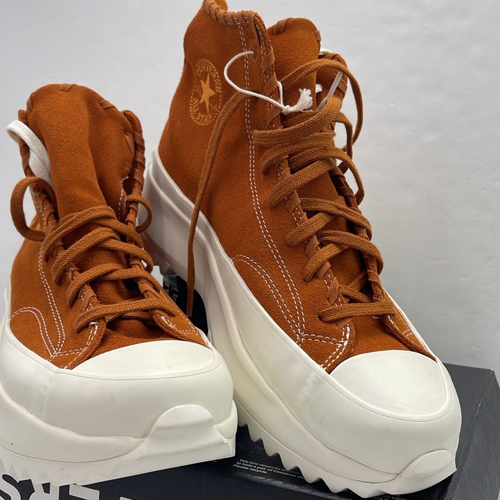 Converse Men’s High-Tops  PLATFORMS Sneakers A04299C
RUN STAR HIKE HI AMBER SE - Picture 5 of 16